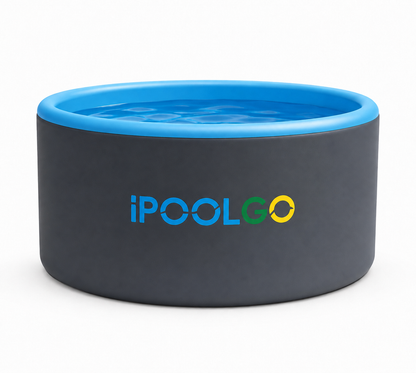 Piscine ronde rigide iPoolgo — vue de face