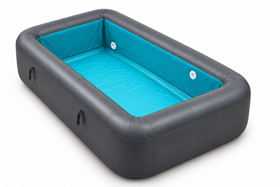 Rectangular Above Ground Pool 3 x 2 m, for Narrow Gardens